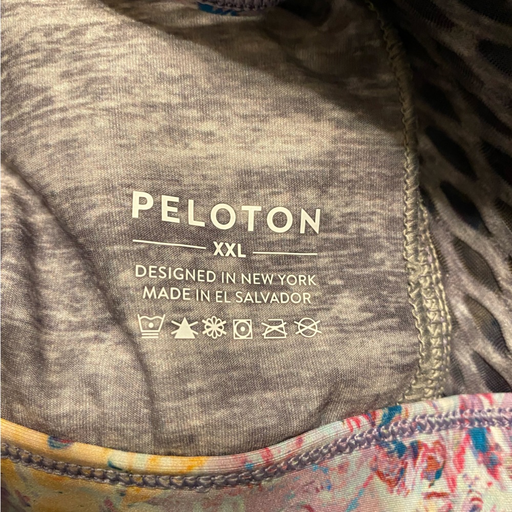PELETON River rock sports bra xxl